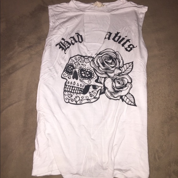 Bad habit muscle tee - Picture 1 of 4